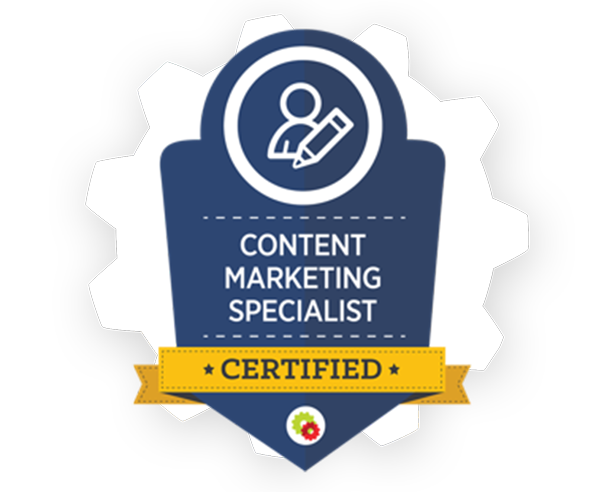 Content Marketing Specialist Certification