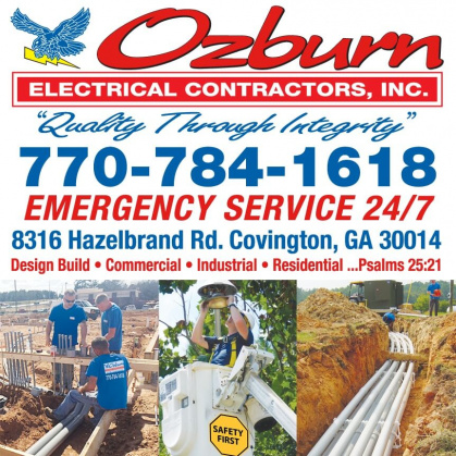 7707841618 Ozburn Electrical Contractors Inc.